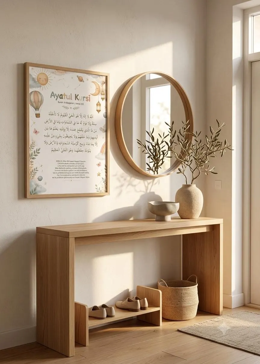 Ayatul Kursi Kids Print | Celestial Islamic Wall Art (Digital Download) - image 3