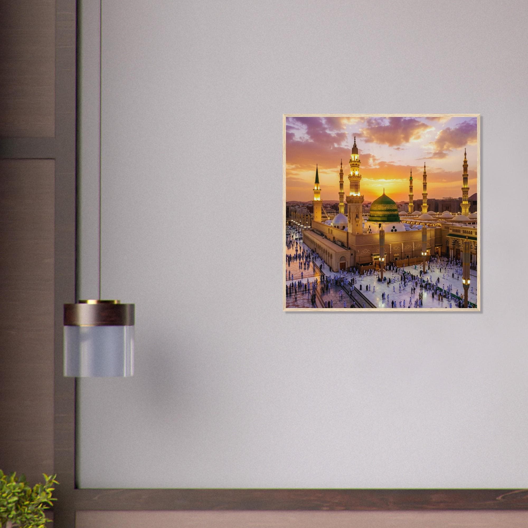 Prophet Mosque Medina Wall Art, Masjid Nabawi Print, Islamic Decoration, Muslim Home Gift, Ramadan Decor, Mecca Poster, Spiritual Artwork - image 5