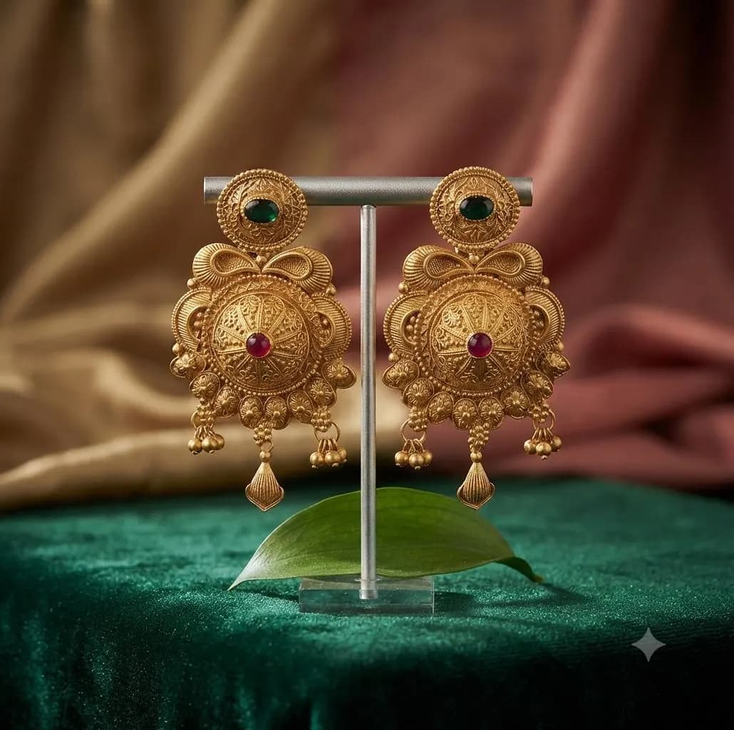 Jhumka Earrings | Indian Bridal imitated Jewelry