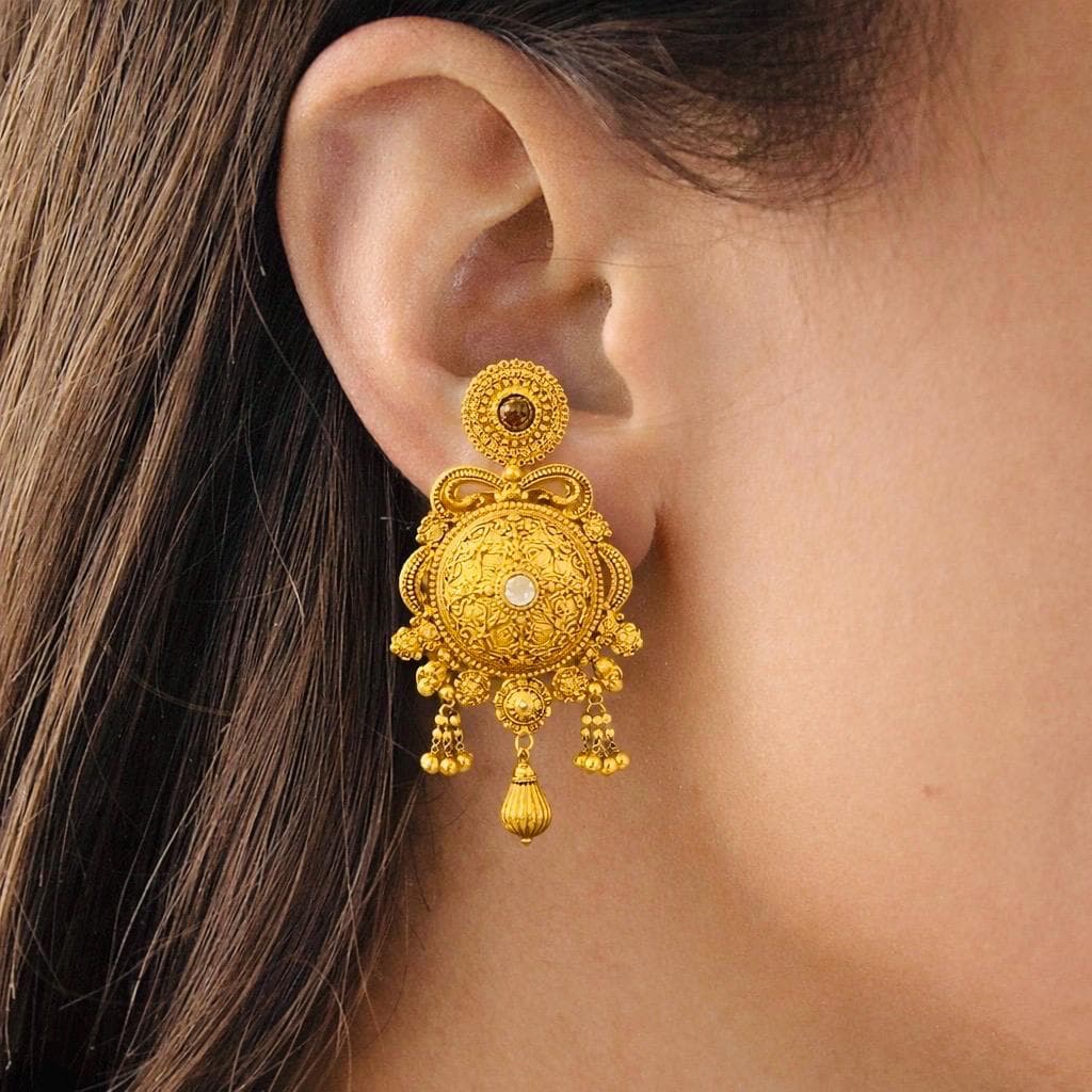 Jhumka Earrings | Indian Bridal imitated Jewelry - image 2