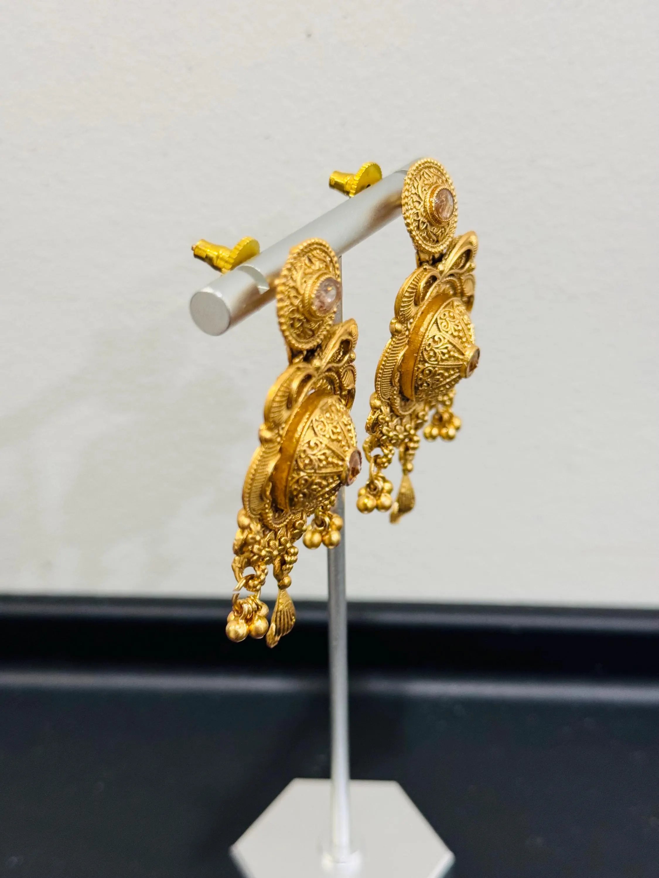 Jhumka Earrings | Indian Bridal imitated Jewelry - image 4
