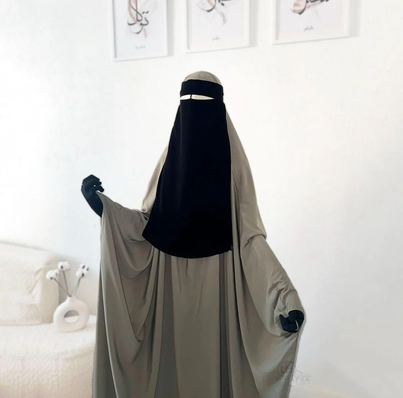 Big One Piece Saudi Jilbab, Full Length, Modest Clothing UK, Umm Hafsa