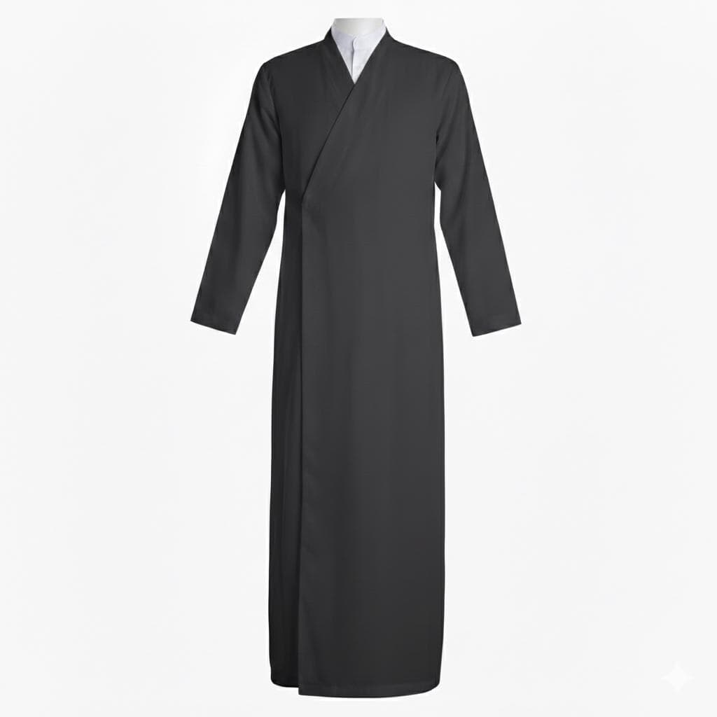 Men's Luxury Bisht Cloak | Islamic Jubba Thobe, Eid Wedding Robe - image 4