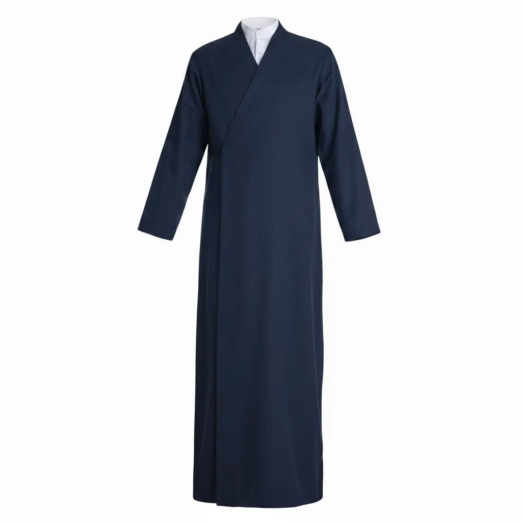Men's Luxury Bisht Cloak | Islamic Jubba Thobe, Eid Wedding Robe - image 2