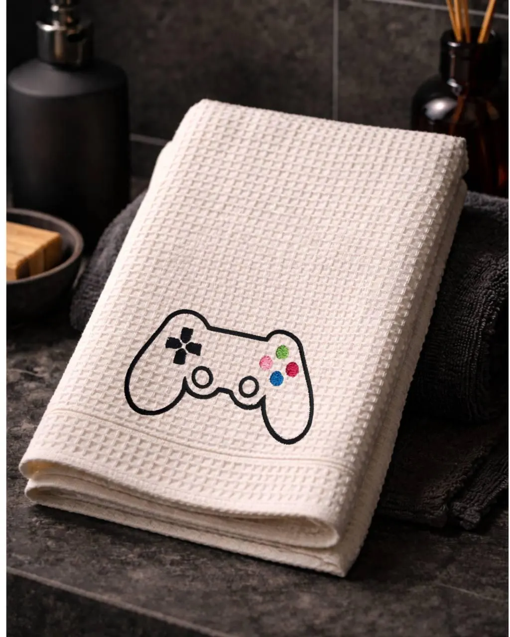 Game controller embroidery design | console outline | machine file - image 3