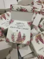 Personalized Nikkah Favor Boxes_ Floral Islamic Wedding Bid Gift_ Custom Mehndi Giveaways - image 2