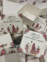 Personalized Nikkah Favor Boxes_ Floral Islamic Wedding Bid Gift_ Custom Mehndi Giveaways - image 3