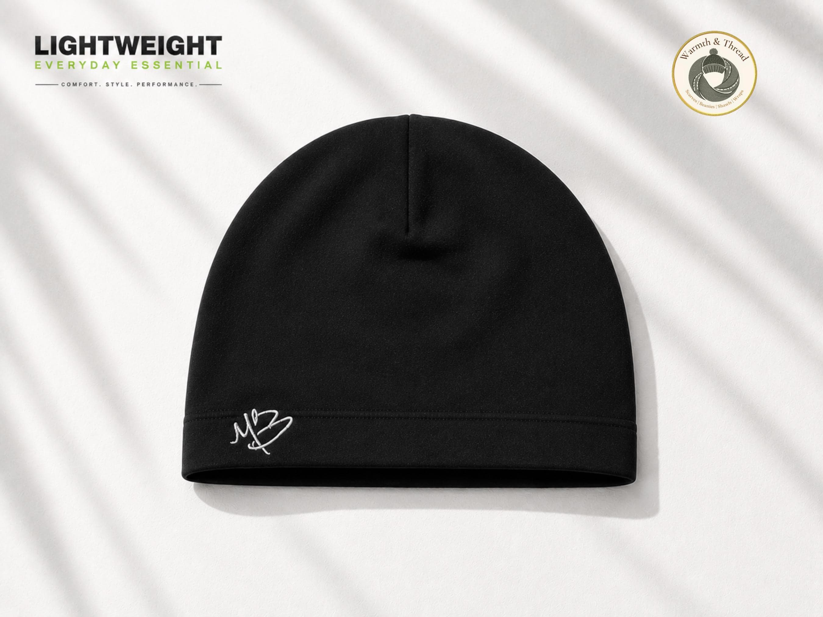 Lightweight Skull Cap Beanie | Unisex Soft Stretch Helmet Liner, Streetwear Hip Hop Hat