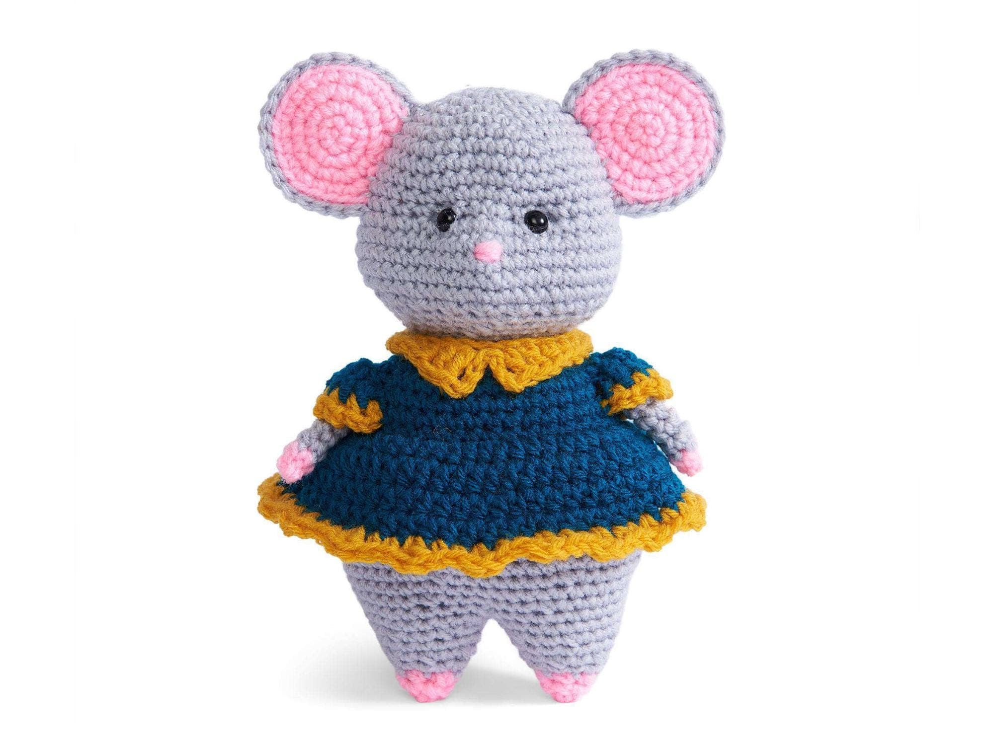 Milly Mouse Crochet Pattern | Amigurumi Doll with Dress (PDF Download) - image 3