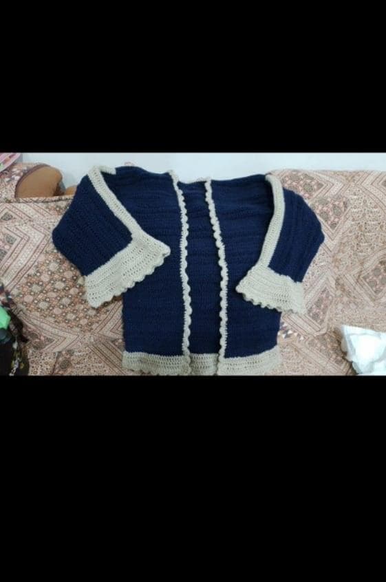 Handmade Crochet Granny Square Vest - image 4