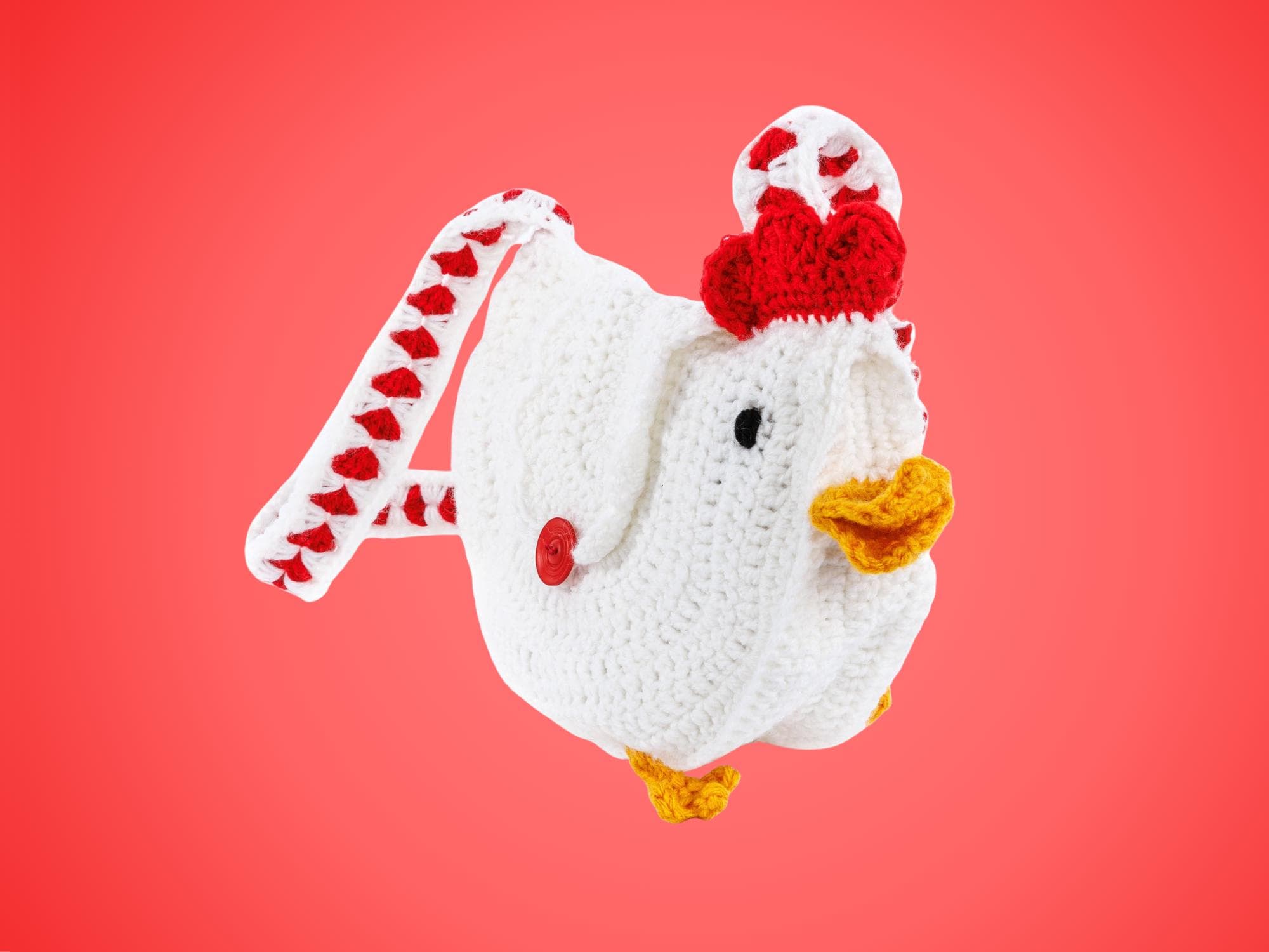 Crochet Chicken Bag Pattern | Amigurumi Hen Purse (PDF Download) - image 3