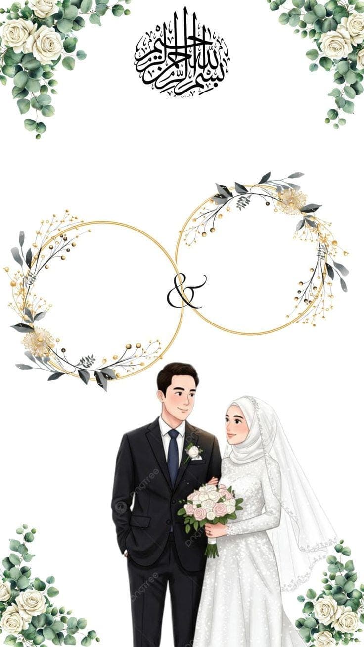 Pakistani Wedding Events Illustration | Haldi Mehndi Barat Walima - image 4