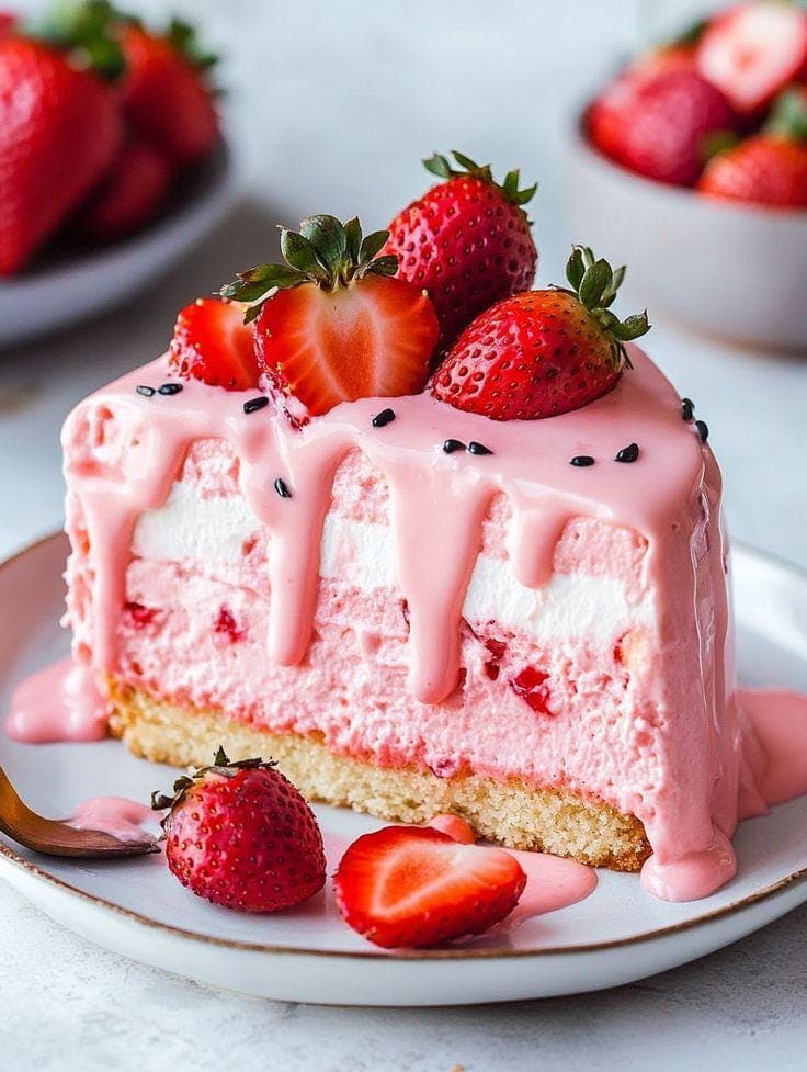 Strawberry Love Cake Labels | Birthday & Wedding Party Printable | Dessert Table Decor - image 3
