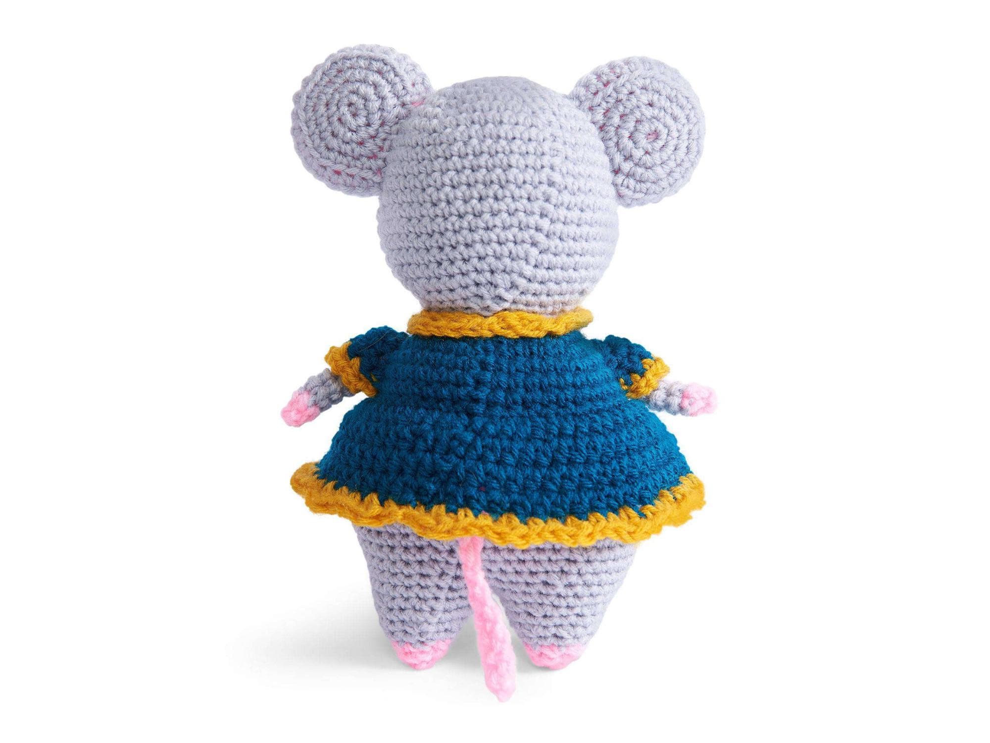 Milly Mouse Crochet Pattern | Amigurumi Doll with Dress (PDF Download) - image 4