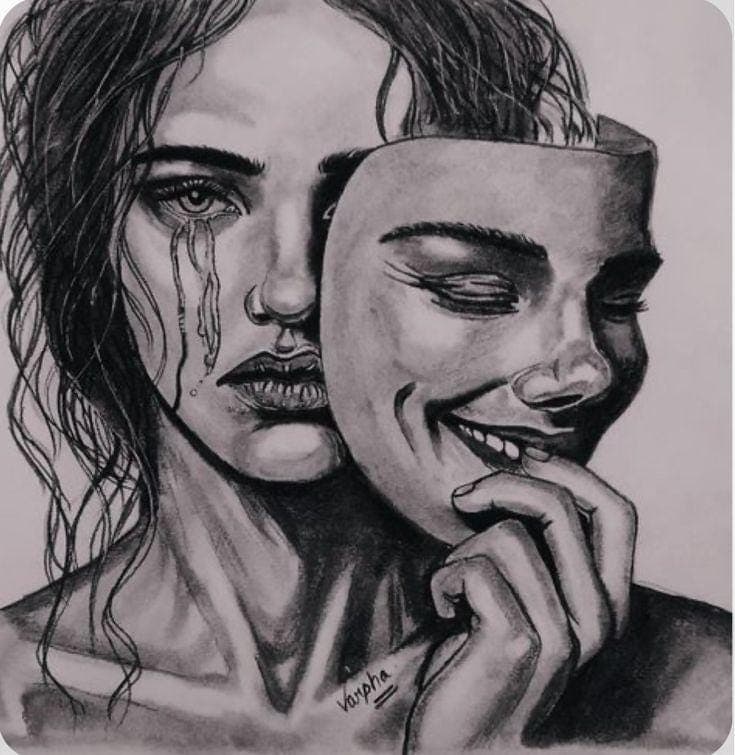 Heart vs Brain – Emotional and Logical Conflict Concept Art - image 3