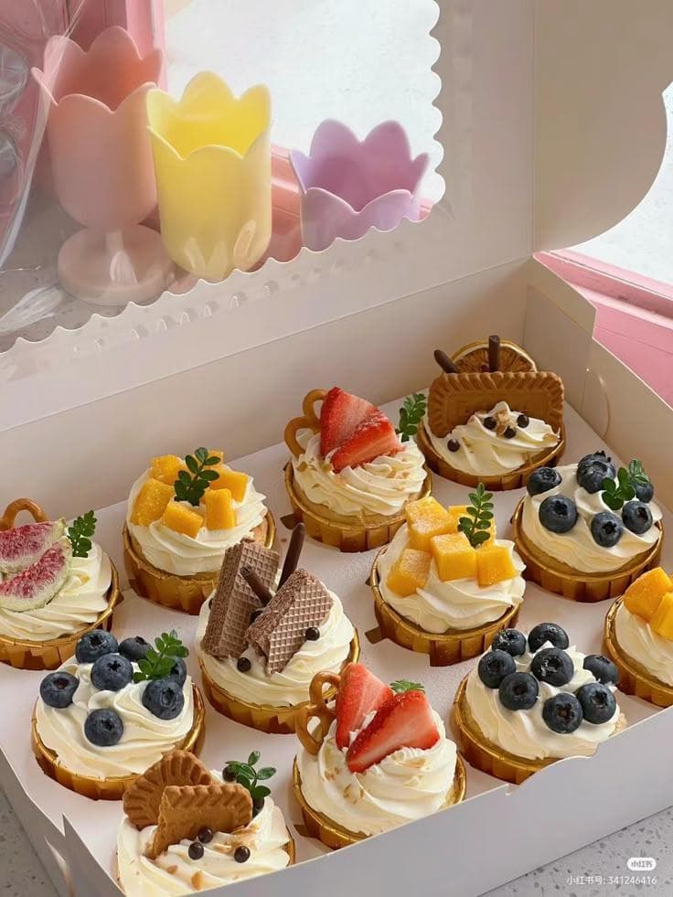 Elegant Birthday Wedding Baby Shower Dessert Labels | Printable Party Decor | Cake & Cupcake Toppers - image 3