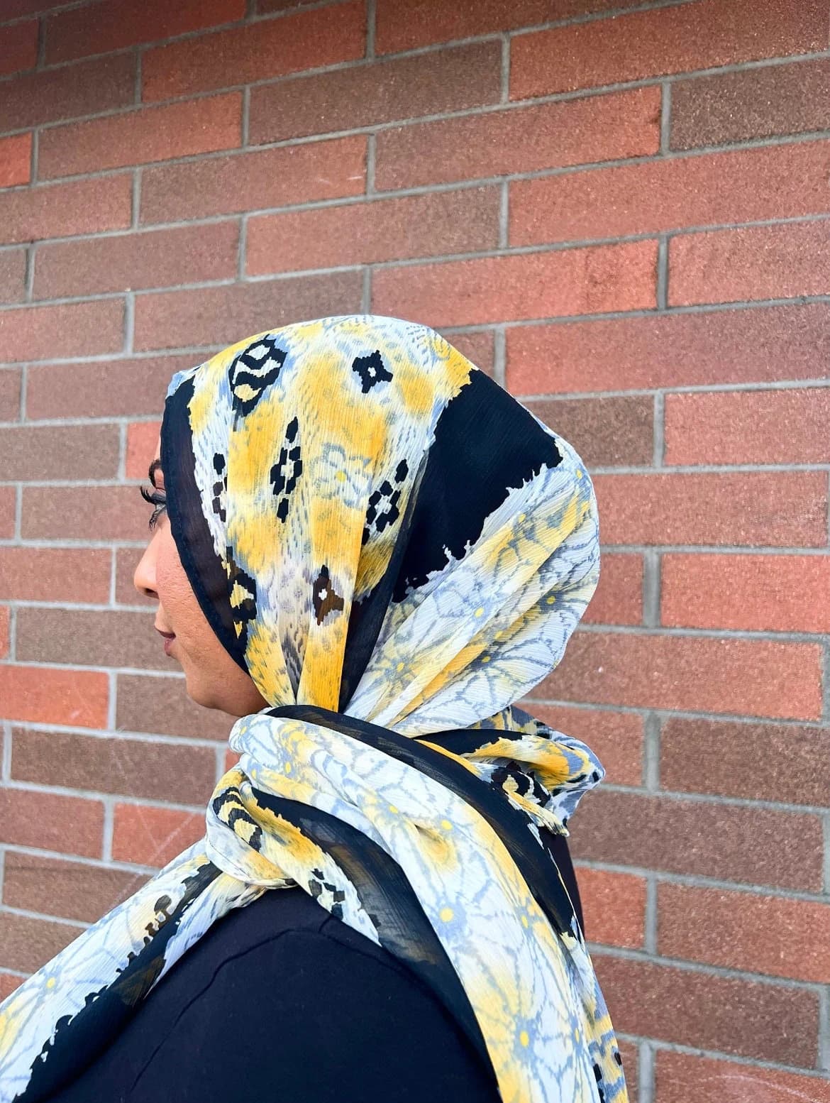 Designer Hijab Limited Edition Crinkle Chiffon Hijab Zuri - image 4