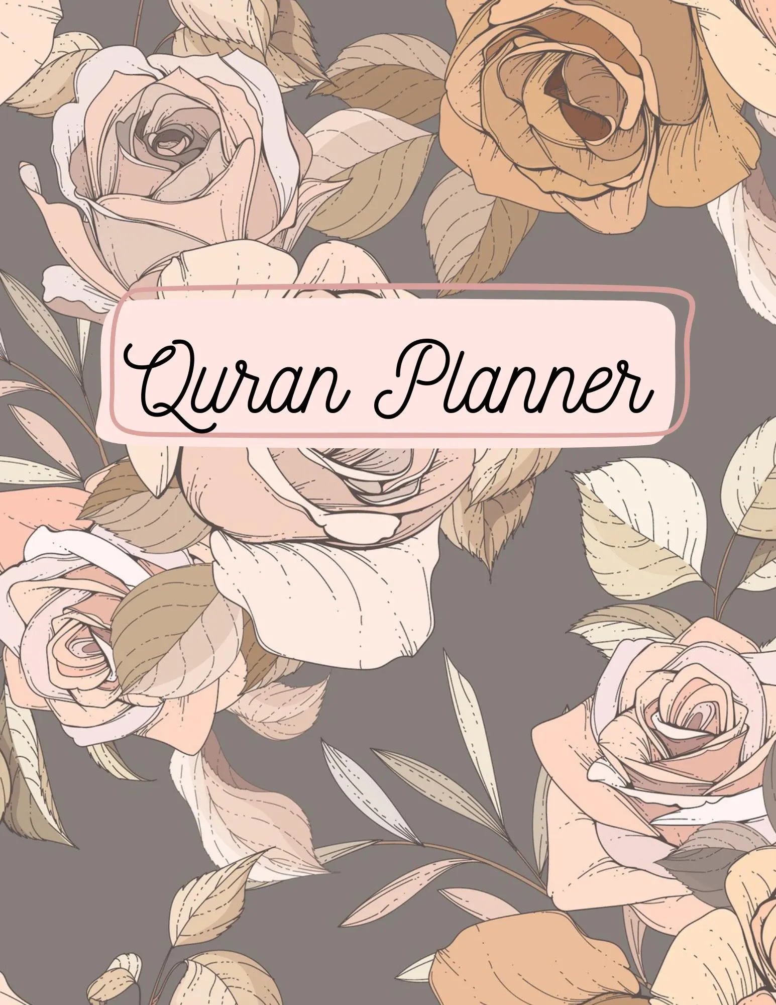 My Quran Reflection Journal - Aguided Islamic Journal for Ayah , dua Sunnah AND weekly growth