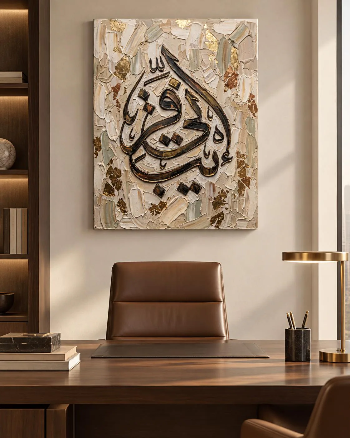 Inni Qarib Arabic Calligraphy Canvas Print, Islamic Wall Art, Contemporary Home Decor - image 3