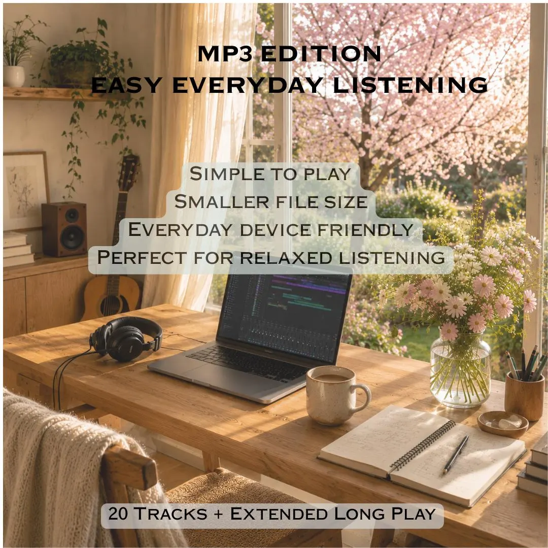 Slow Living Spring Garden Music | Cozy Spring Instrumental Collection | 20 MP3 Tracks + 70 Min Long Play | Reading & Relaxation Music - image 4