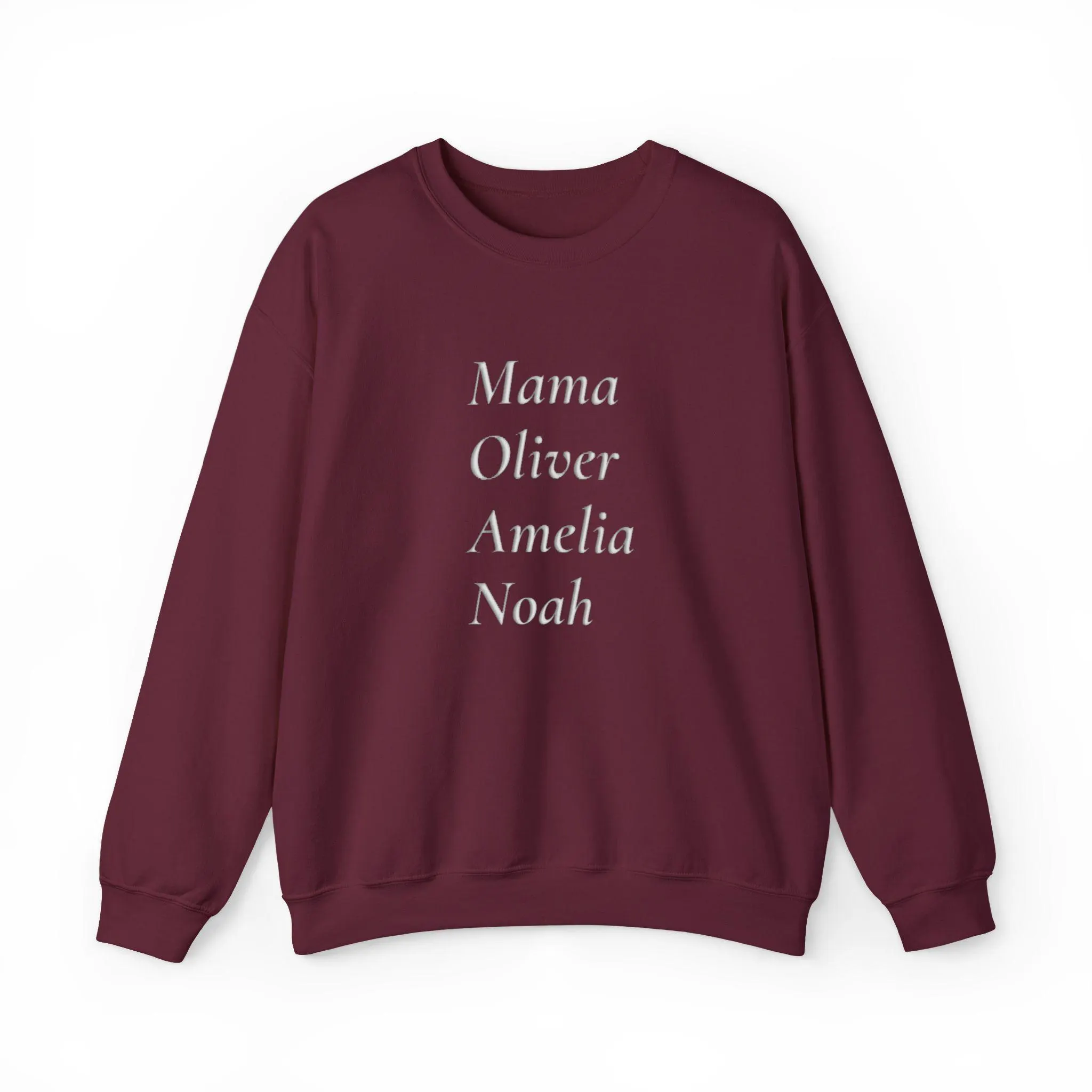 Personalized Mama Sweatshirt with Kids Names, Custom Mom Crewneck, Mother's Day Gift, New Mom Gift, Mama Sweater - image 5