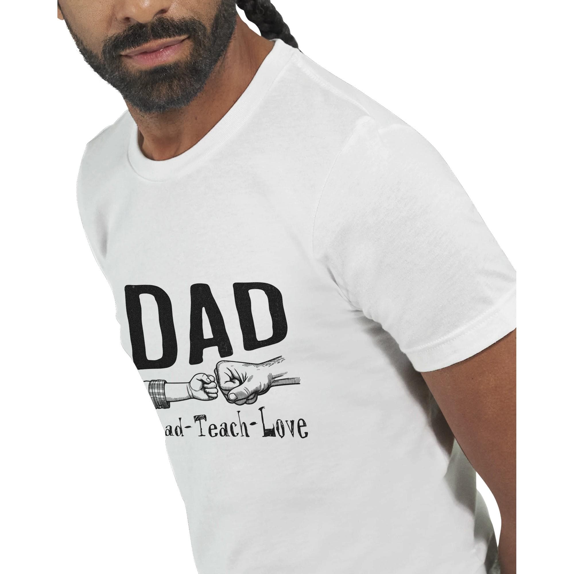 Dad Lead Teach Love T-Shirt | Father's Day Graphic Tee, Unisex Dad Shirt - image 3