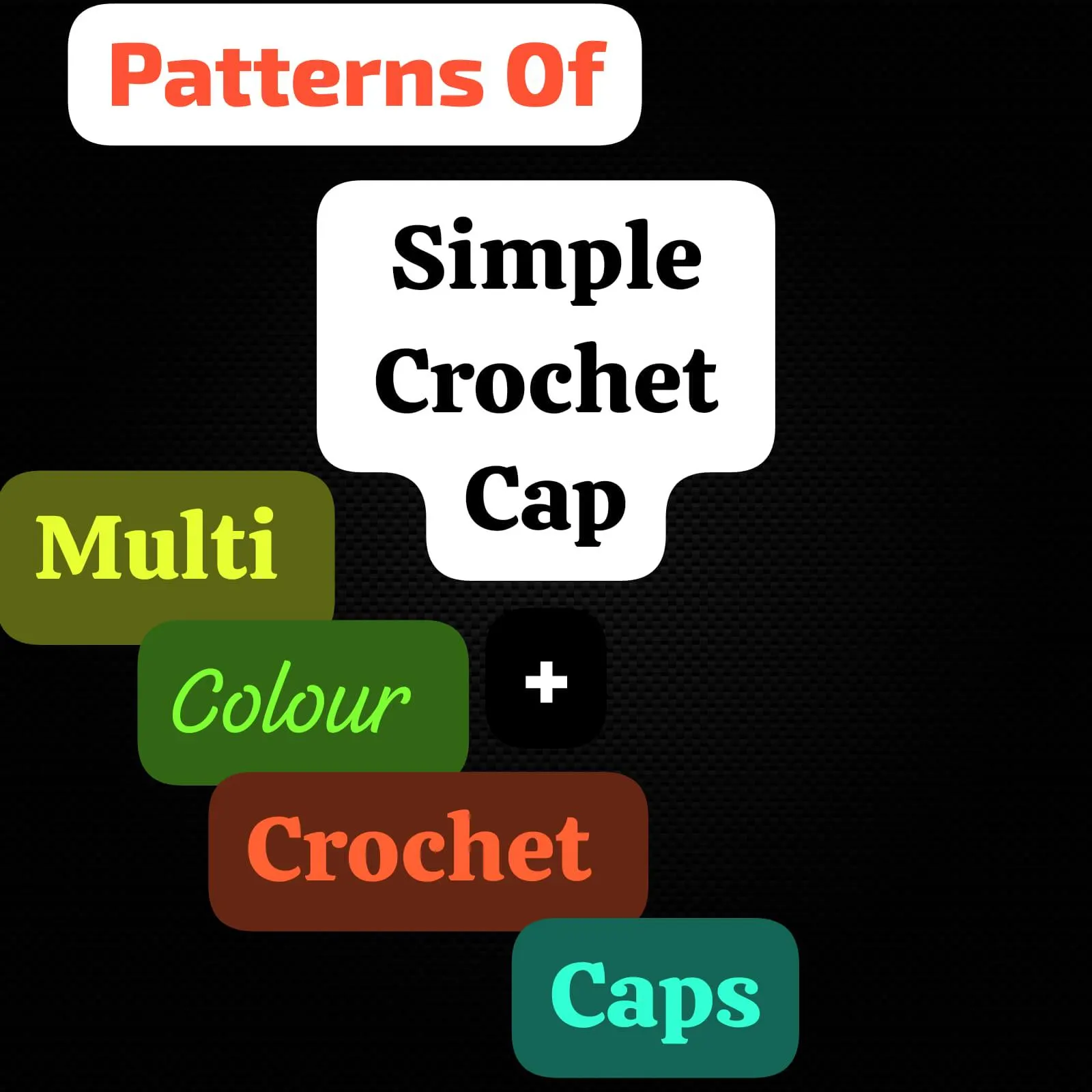 Kids Crochet Prayer Cap Pattern, Colorful Kufi Skull Hat for Beginner (PDF Download) - image 3