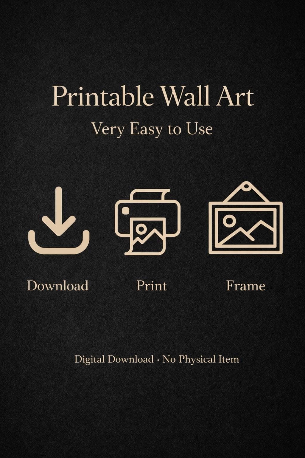 Allah Islamic Wall Art Printable, Blue Gold Arabic Calligraphy, A4 PDF - image 3