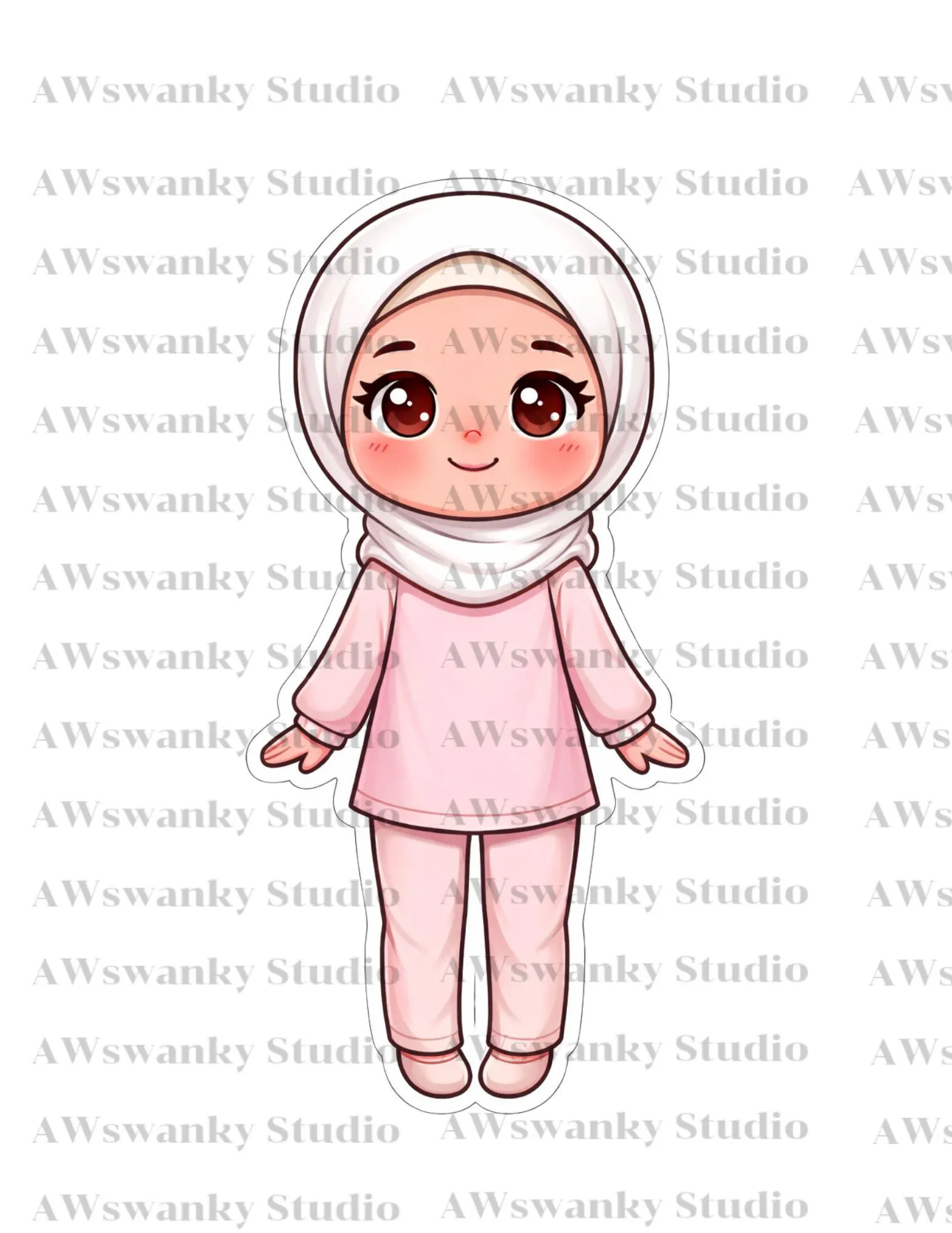 Ramadan Paper Doll | Muslim Dress Up Doll Printable | Hijab Doll for Girls | Islamic Activity PDF | Busy Book 47 Pages - image 4