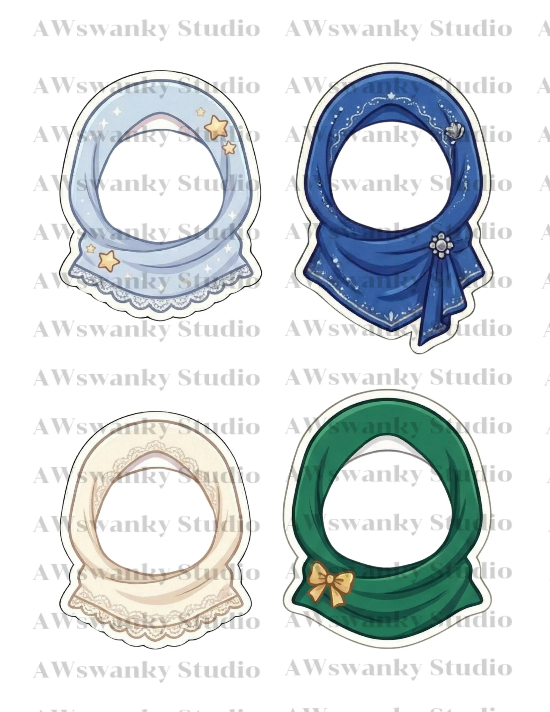 Muslim Paper Doll Printable, Islamic Princess Dress Up, Kids Activity PDF, Ramadan Toy, Hijab Doll Set, Instant Download - image 4