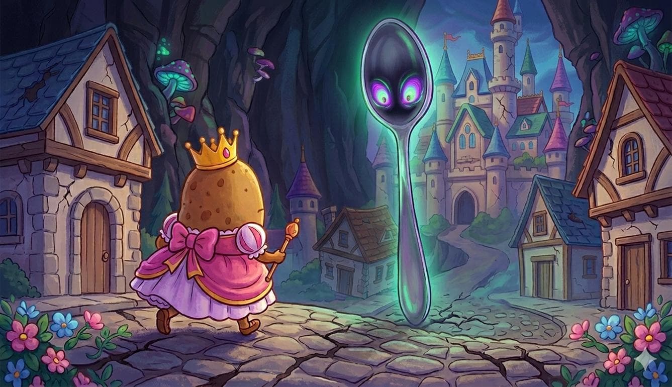 Princess Potato Bedtime Story Book | Foodland Mystery Adventure (Digital Download) - image 5