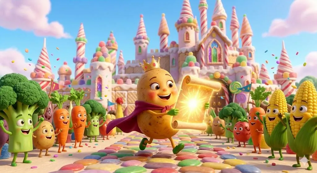 Princess Potato Bedtime Storybook – Magical Foodland Adventure for Kids (PDF Download) - image 4