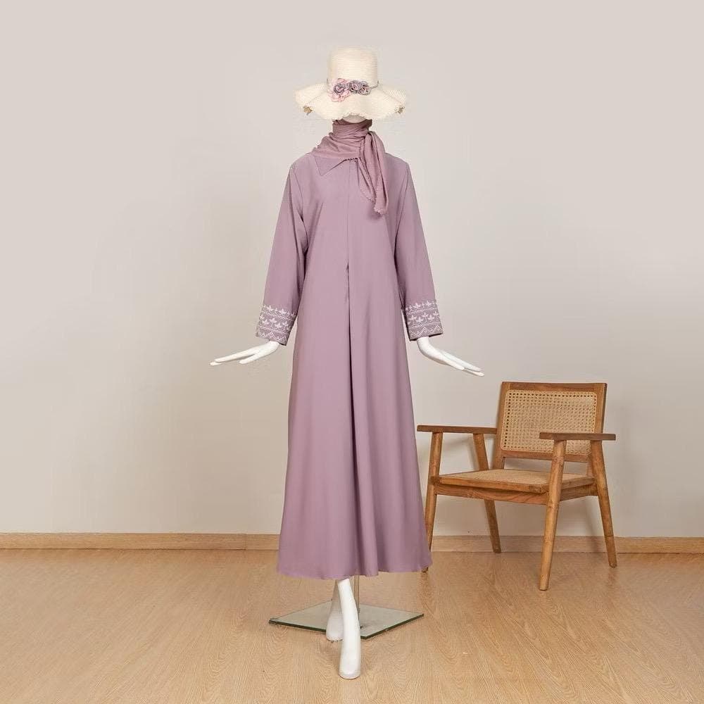 Abaya Marbella Silk Dress, Modest Fashion, Nursing friendly - image 5