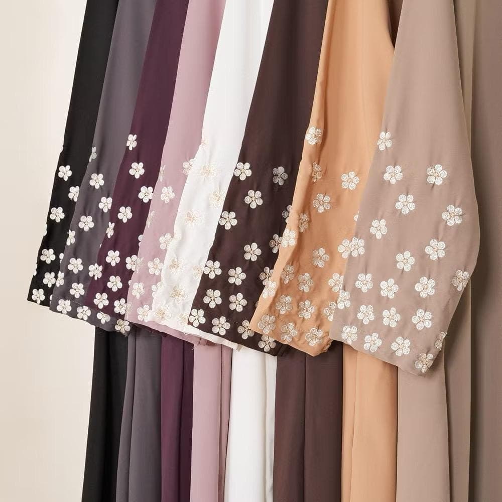 Abaya Marbella Silk Dress, Modest Fashion, Nursing friendly - image 3