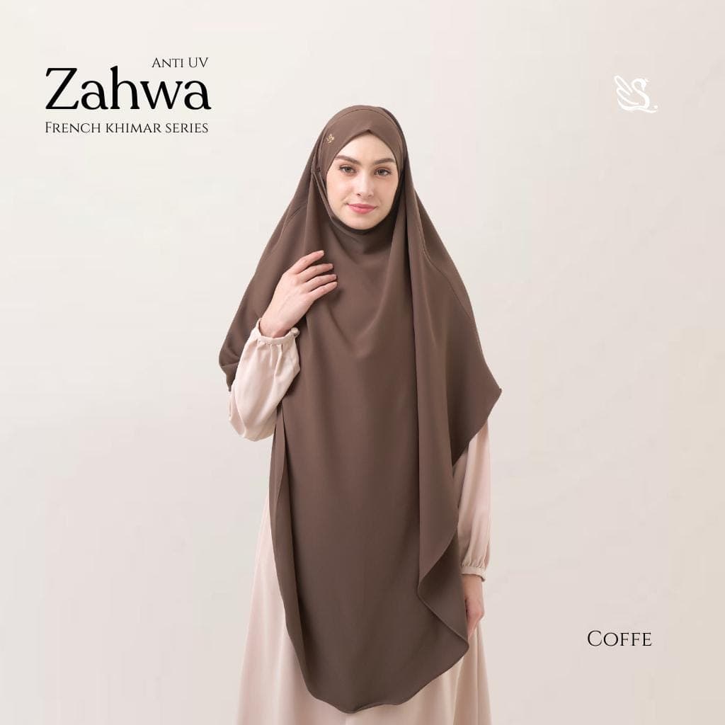 Zahwa French Khimar 4-in-1 – Wolfis Anti UV Fabric, Optional Niqab - image 5
