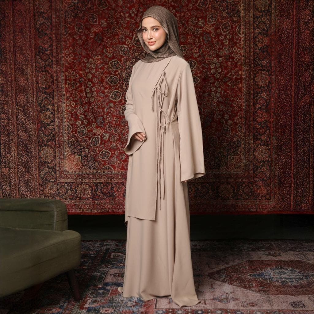 Mira Abaya Dress, Cooltech Fabric, Hajj Umrah Maxi Dress, Kaftan