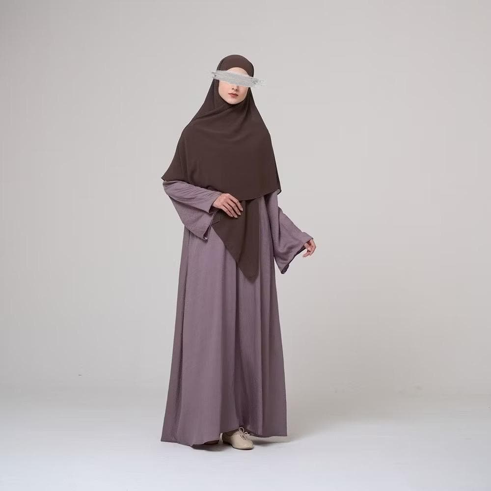 Abaya, Polo Linen Maxi dress, Hijab Outfit, Modest Fashion, Nursing friendly