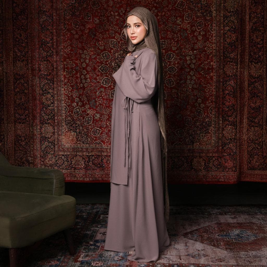 Mira Abaya Dress, Cooltech Fabric, Hajj Umrah Maxi Dress, Kaftan - image 3