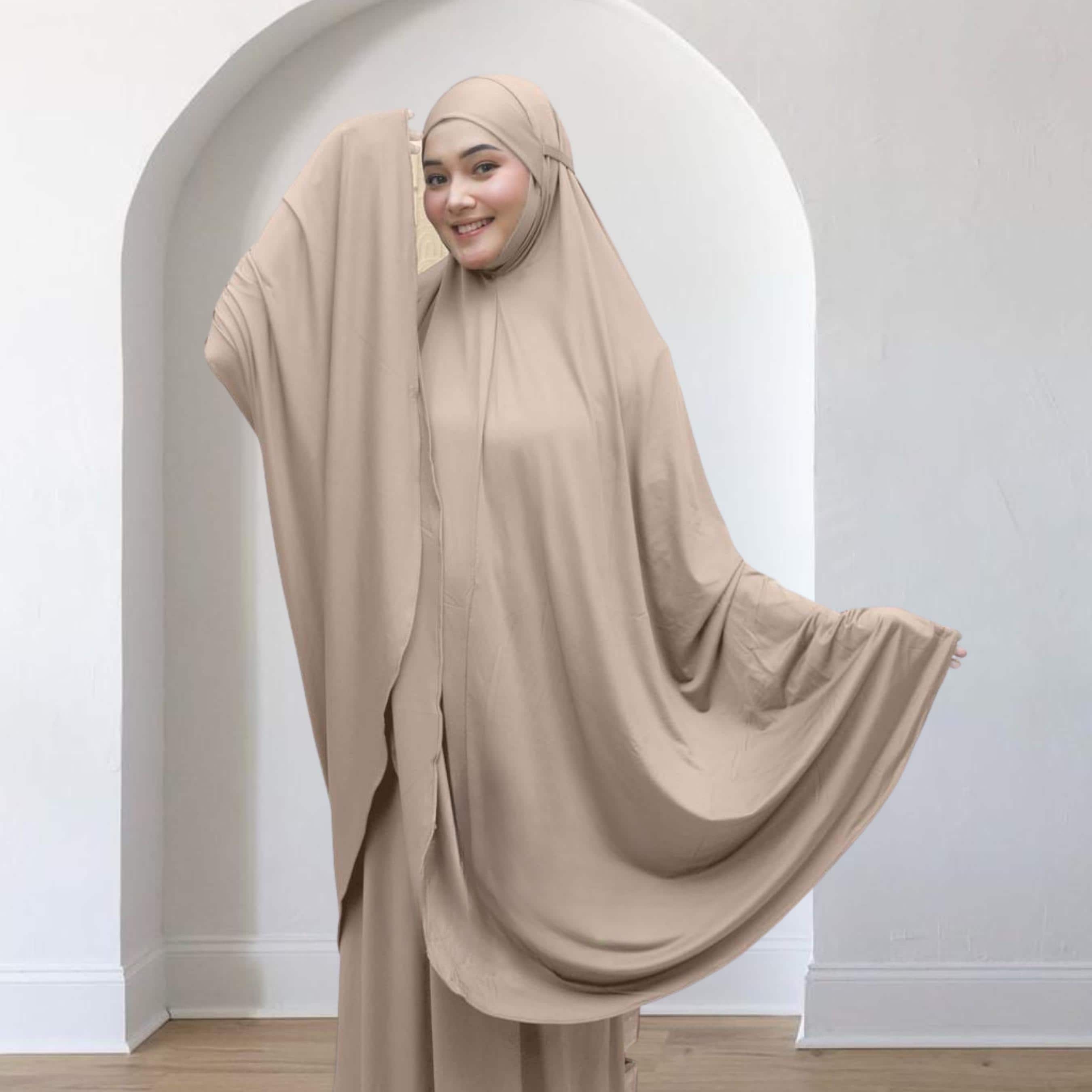 Rawda Prayer Set, Tunica Jersey Prayerwear with Bag, Petite to Plus Size - image 4