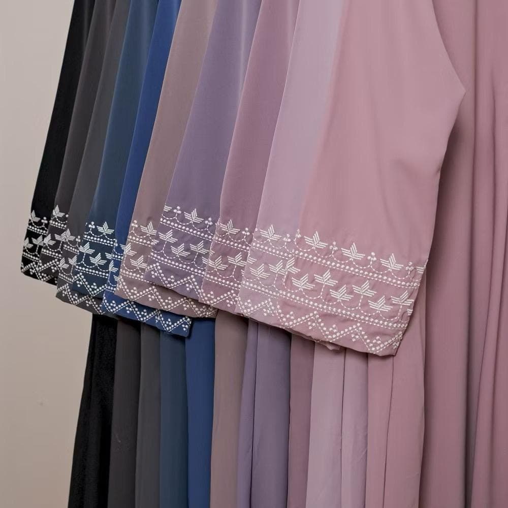 Abaya Marbella Silk Dress, Modest Fashion, Nursing friendly - image 4