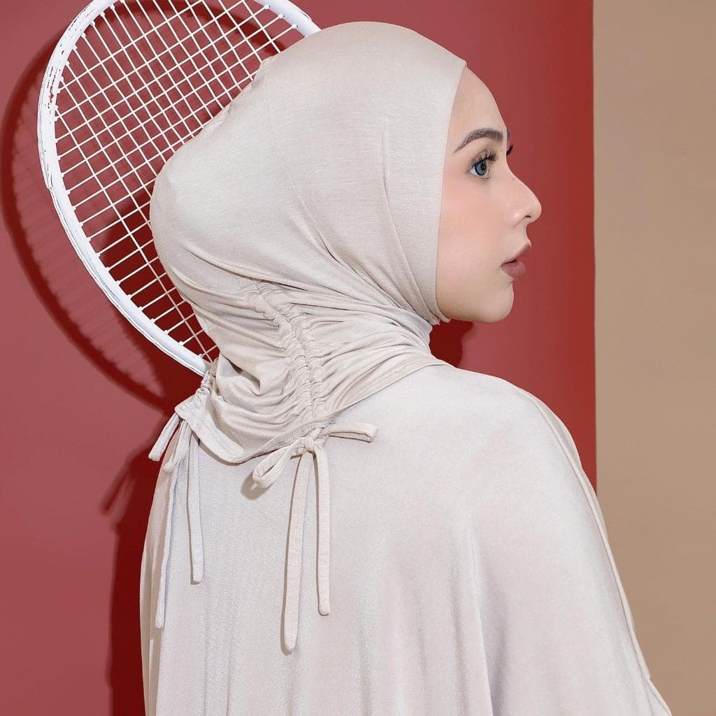 Instant Hijab, TENCEL™ Micro Modal  Sports Drawstring Instant