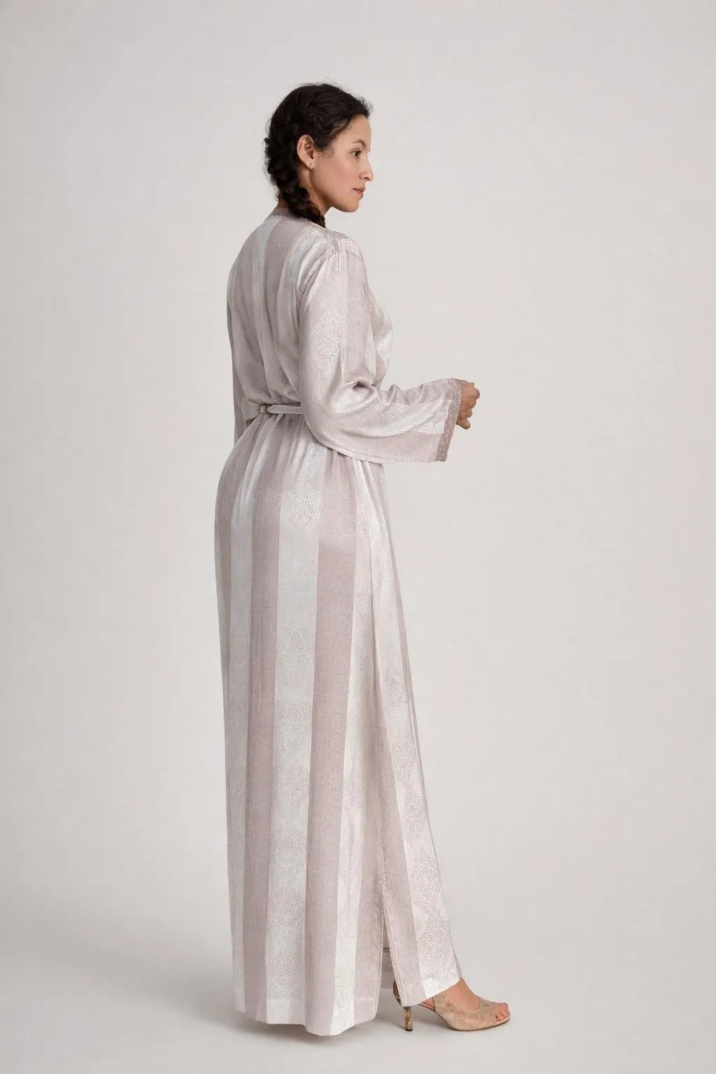 Caftan Marocain Fait Main- en tissu Jaouhara - image 4