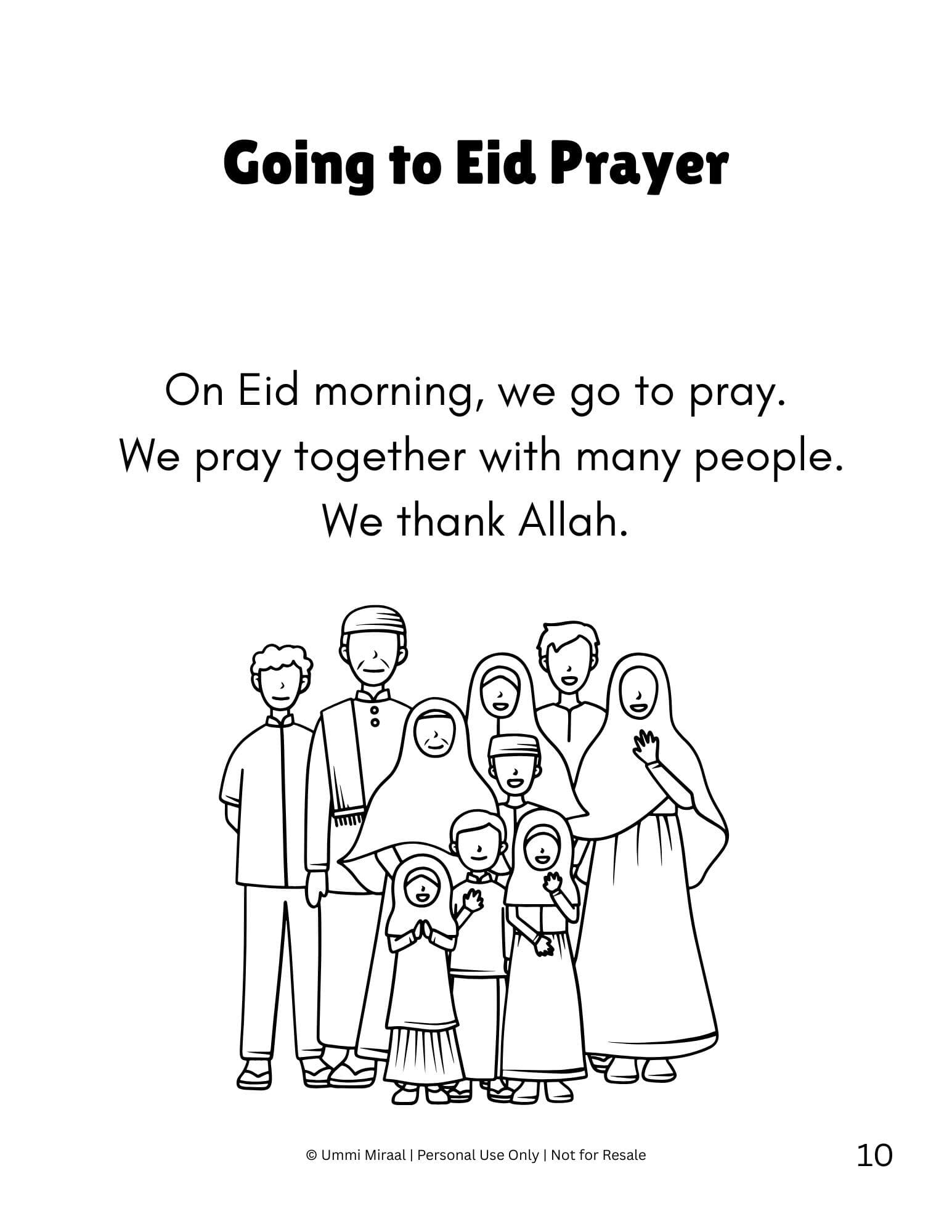Eid ul-Fitr Colouring & Activity Book | Islamic Toddler Printable (PDF Download) - image 5