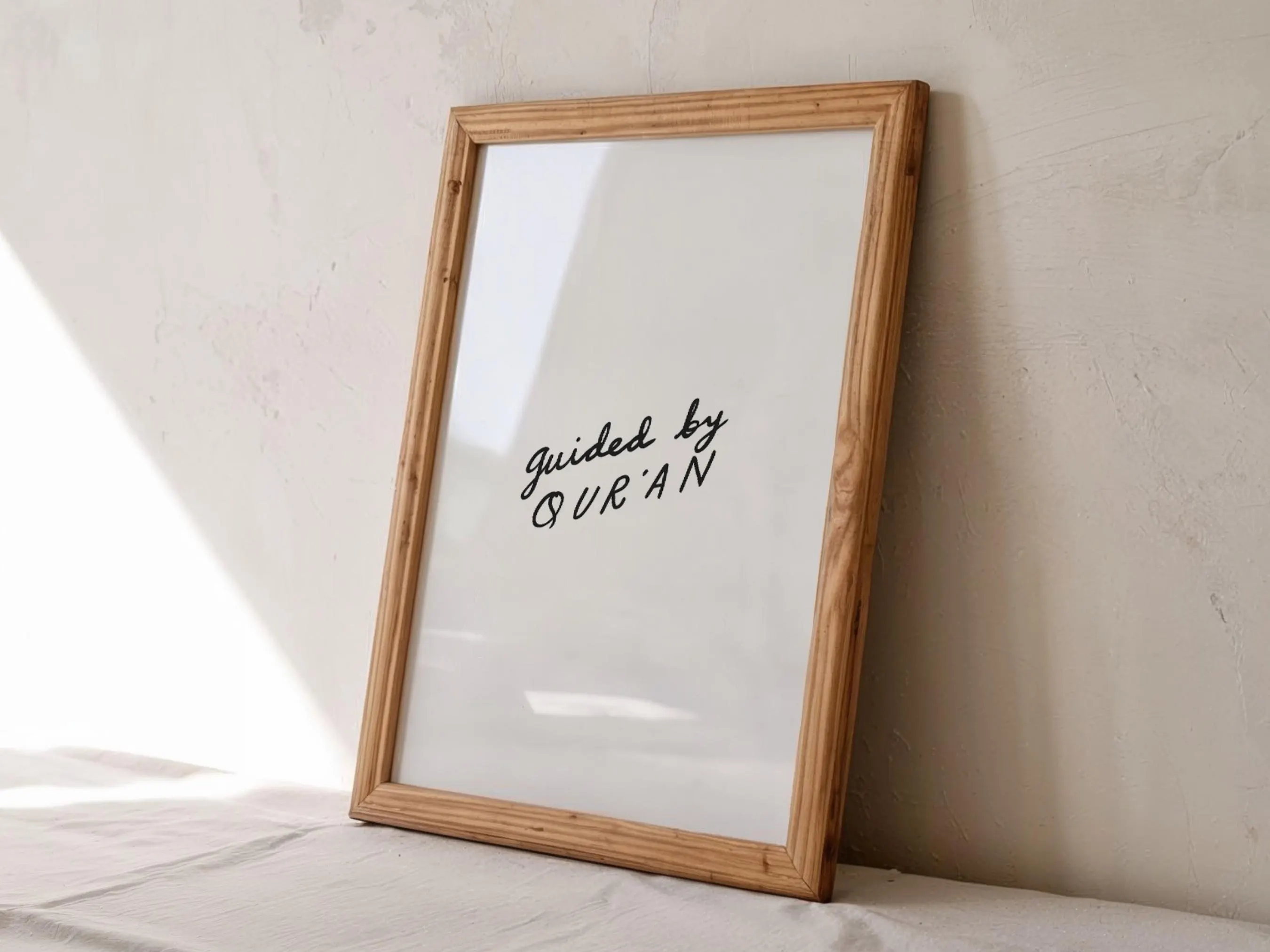 Islamic Wall Arts for Mindful Living, Hand-Drawn Modern Minimalist Home Decor | Guided by Qur'an - image 5