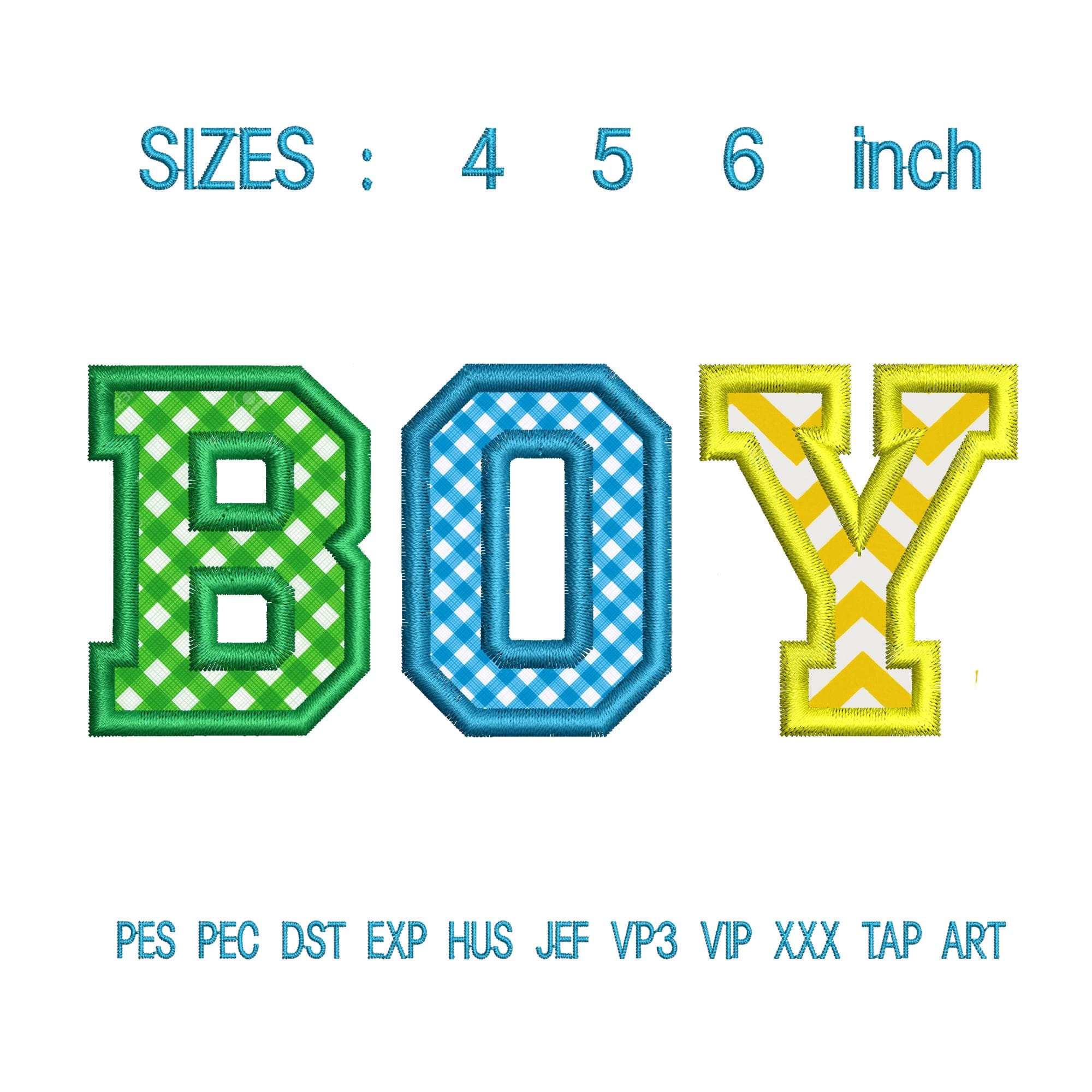Sports Ball Letter O Applique Embroidery Design | Boy Name (Digital Download) - image 5