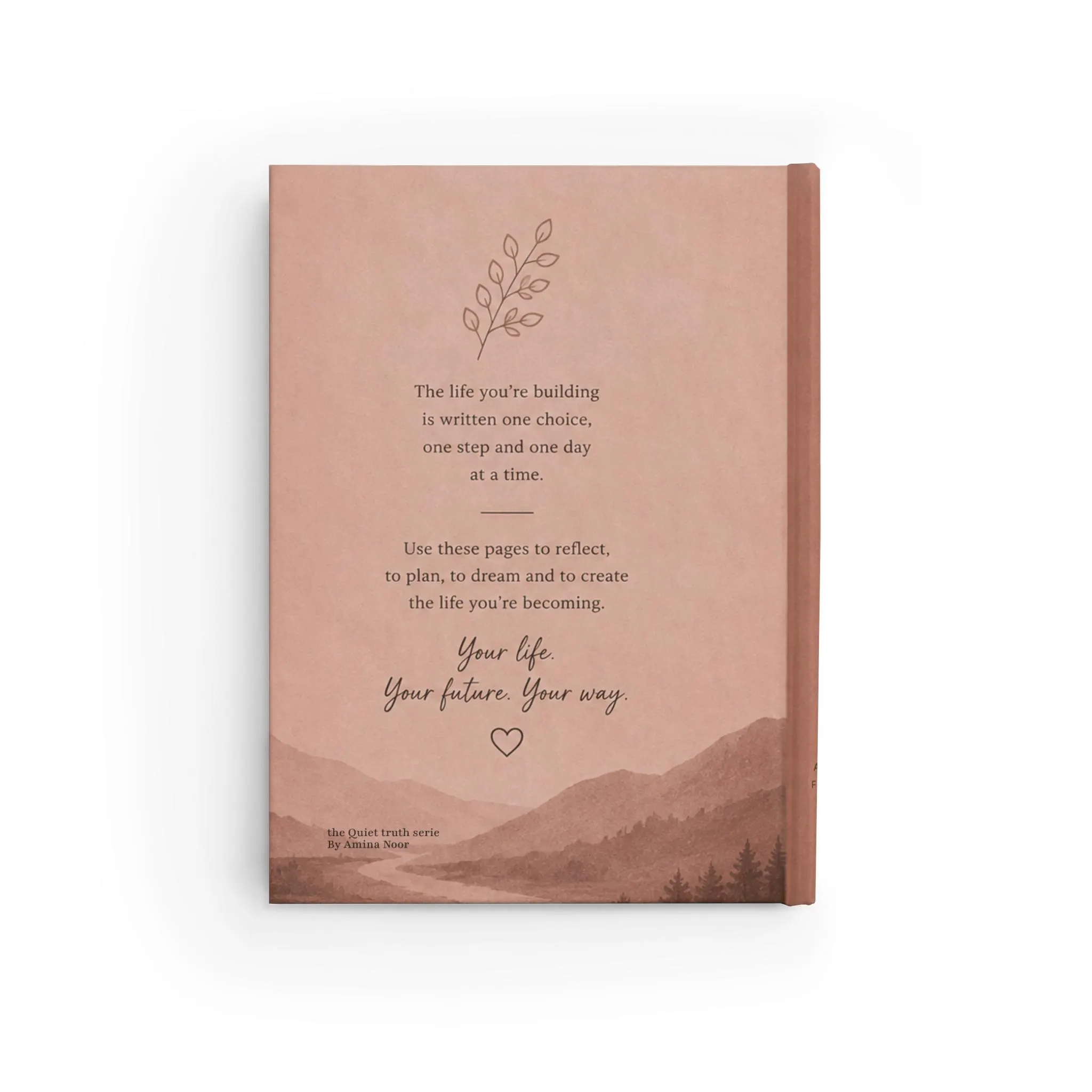Hardcover Journal for Women, Lined Writing Notebook, Personal Diary, Gift for Her - image 2