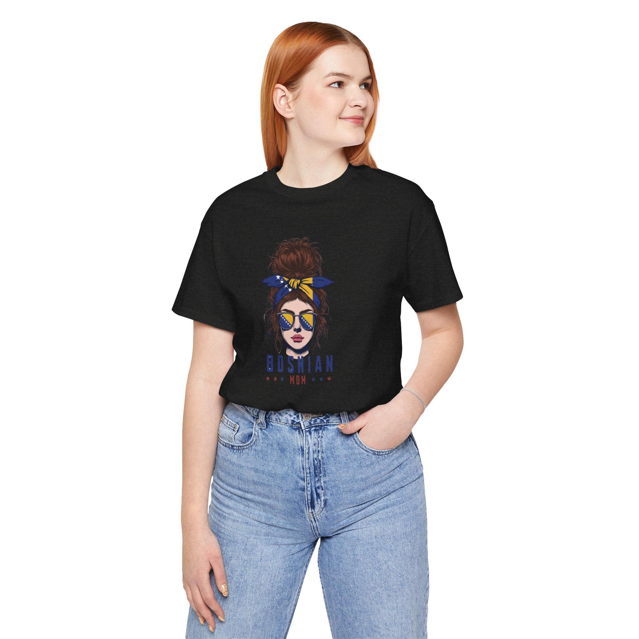 Bosnian Mom Shirt, Balkan Mama Tee, Bosnian Pride Shirt, Balkan Heritage Gift, Bosnian Gift for Mom, Cultural Pride Tee, Balkan Mom Shirt - image 5