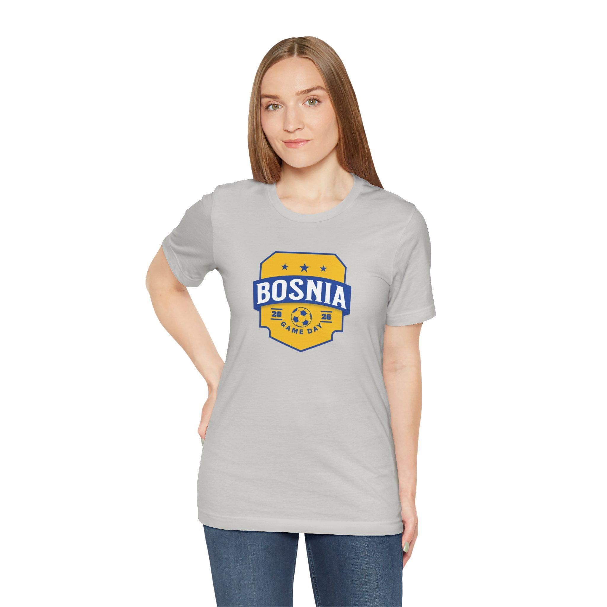 Bosnia Soccer Shirt 2026, Bosnia Game Day Tee, World Cup Bosnia Shirt, Bosnian Football Fan Shirt, Balkan Pride Shirt - image 5