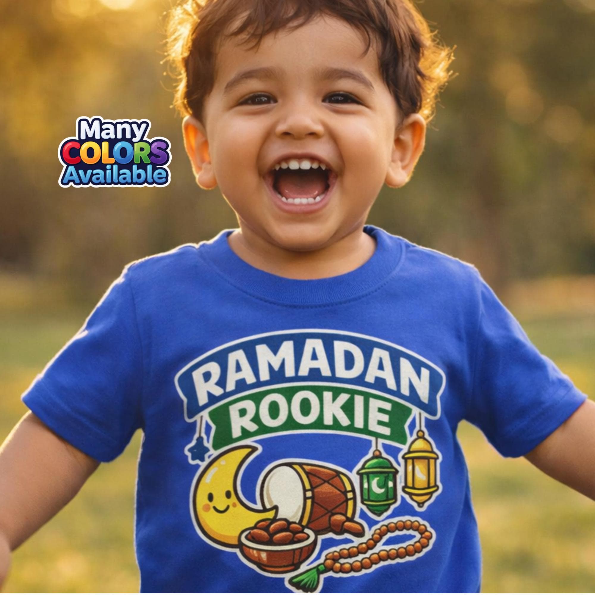 Ramadan Rookie Toddler Shirt, First Ramadan Shirt, Funny Ramadan Kids Shirt, Muslim Kids Tee, Ramadan Outfit for Kids, Eid Gift for Kids
