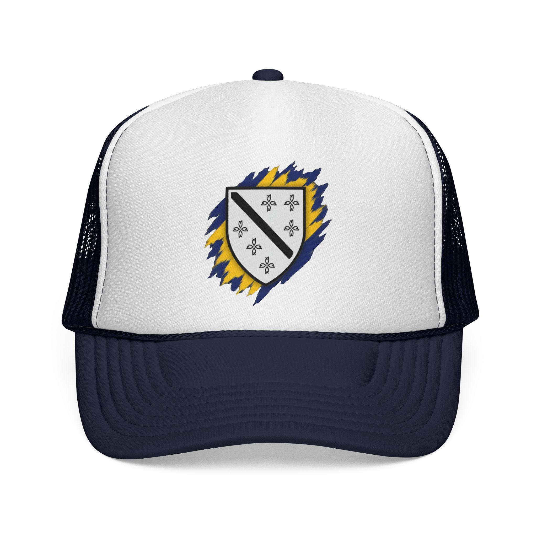 Bosnian Trucker Hat, Bosnia Pride Cap, Balkan Heritage Hat, Bosnia Soccer Football Fan, World Cup 2026, Game Day Supporter, Gift for Him - image 3
